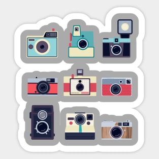 Vintage Camera Sticker